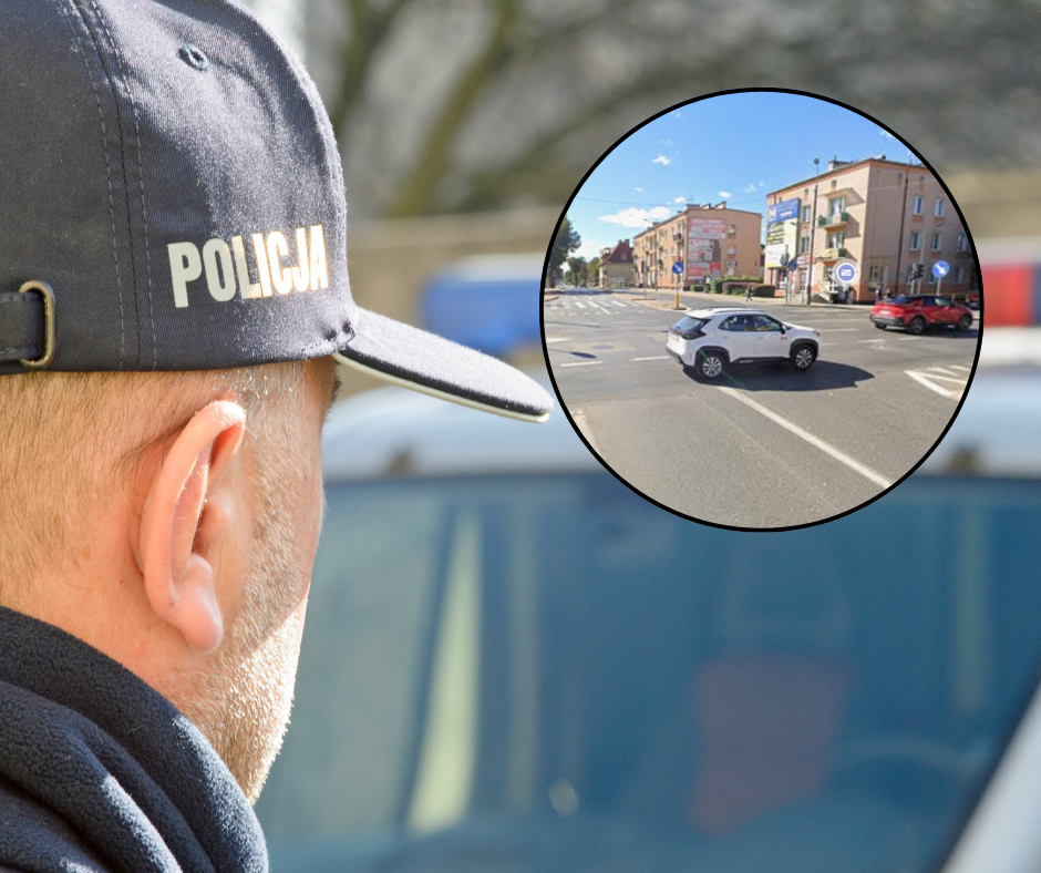 Wjazd na czerwonym i kolizja. To był dopiero początek kłopotów sprawcy