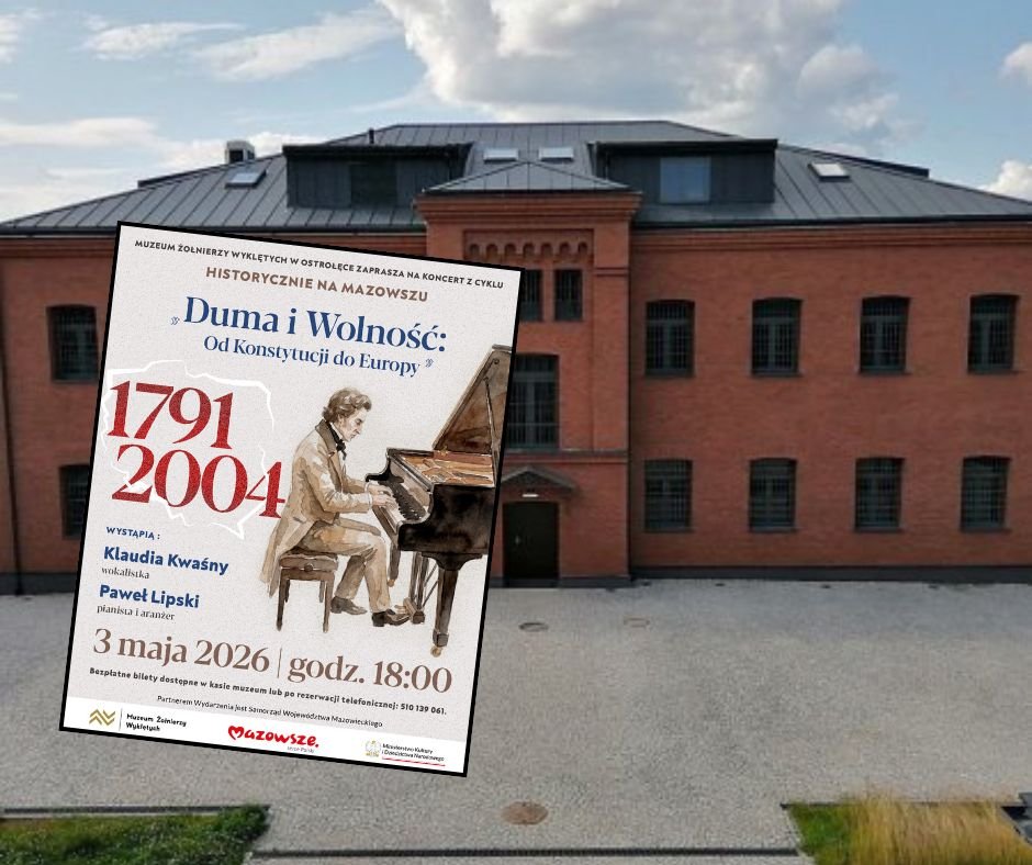 Koncert „Duma i Wolność” w Muzeum Żołnierzy Wyklętych. Rusza cykl „Historycznie na Mazowszu”
