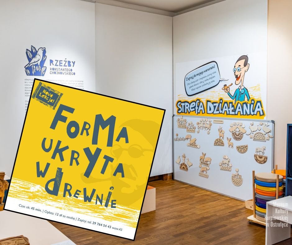 Muzeum zaprasza na nowe lekcje! Dzieci dowiedzą się wszystkiego o drewnie