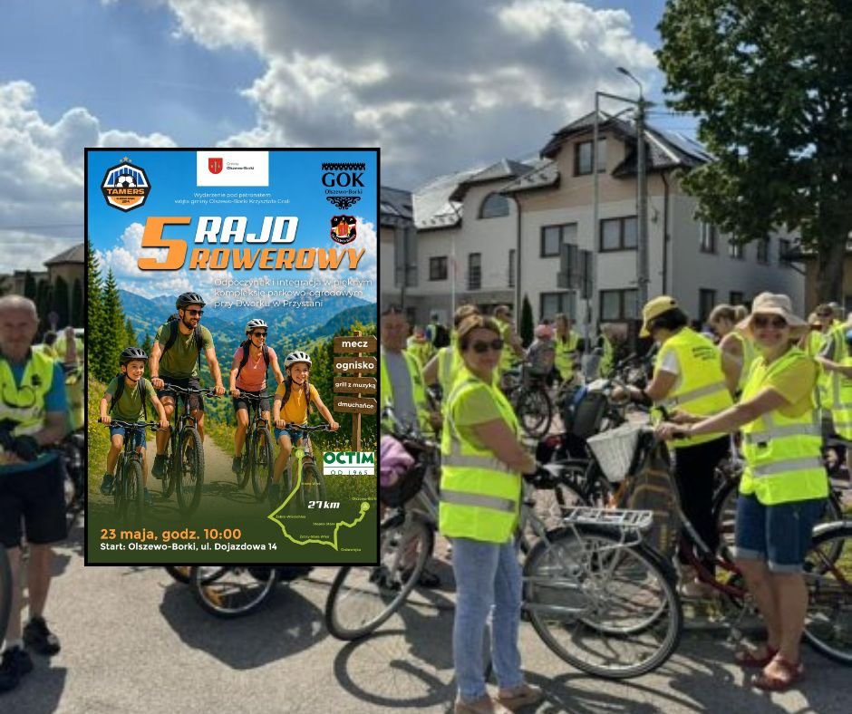 5. Rajd Rowerowy w gminie Olszewo-Borki!