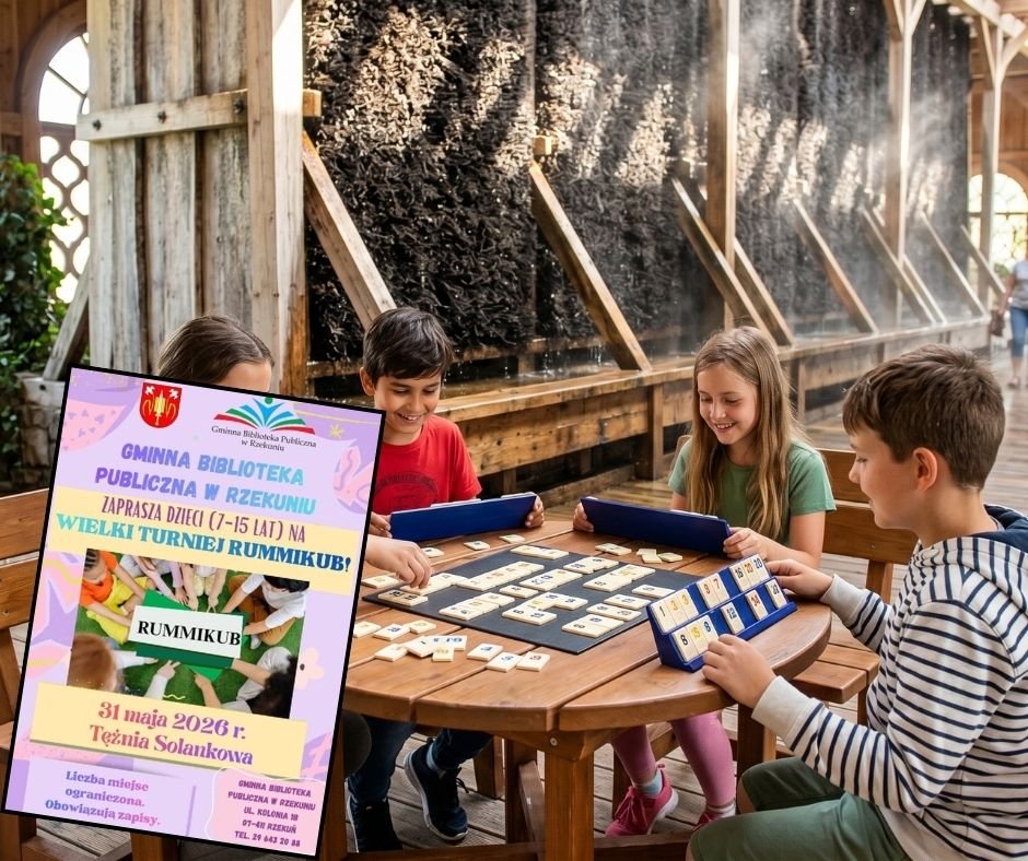 Turniej Rummikub w Rzekuniu. Dzieci powalczą o nagrody!