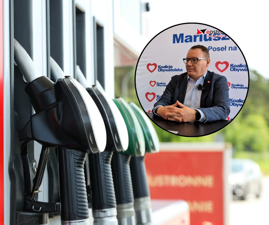 Poseł Popielarz o sytuacji na stacjach paliw. "Nie ma zgody na sianie paniki"