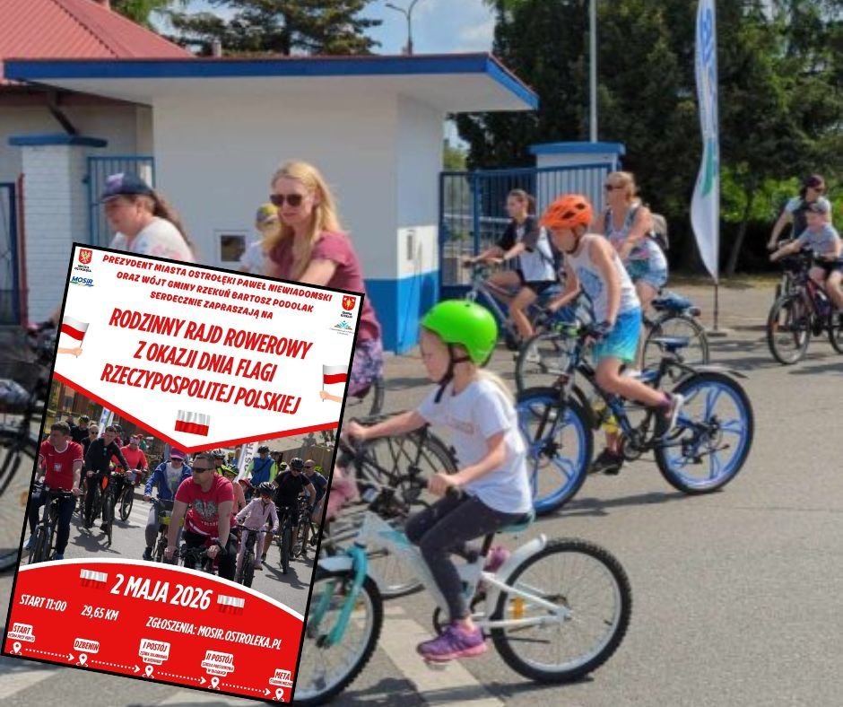 Rodzinny Rajd Rowerowy na Dzień Flagi. Ruszyły zapisy na majową wyprawę!
