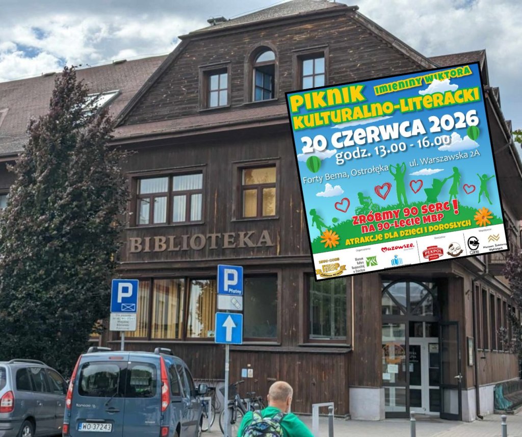 „Imieniny Wiktora” i 90-lecie biblioteki. Szykuje się piknik na Fortach Bema!