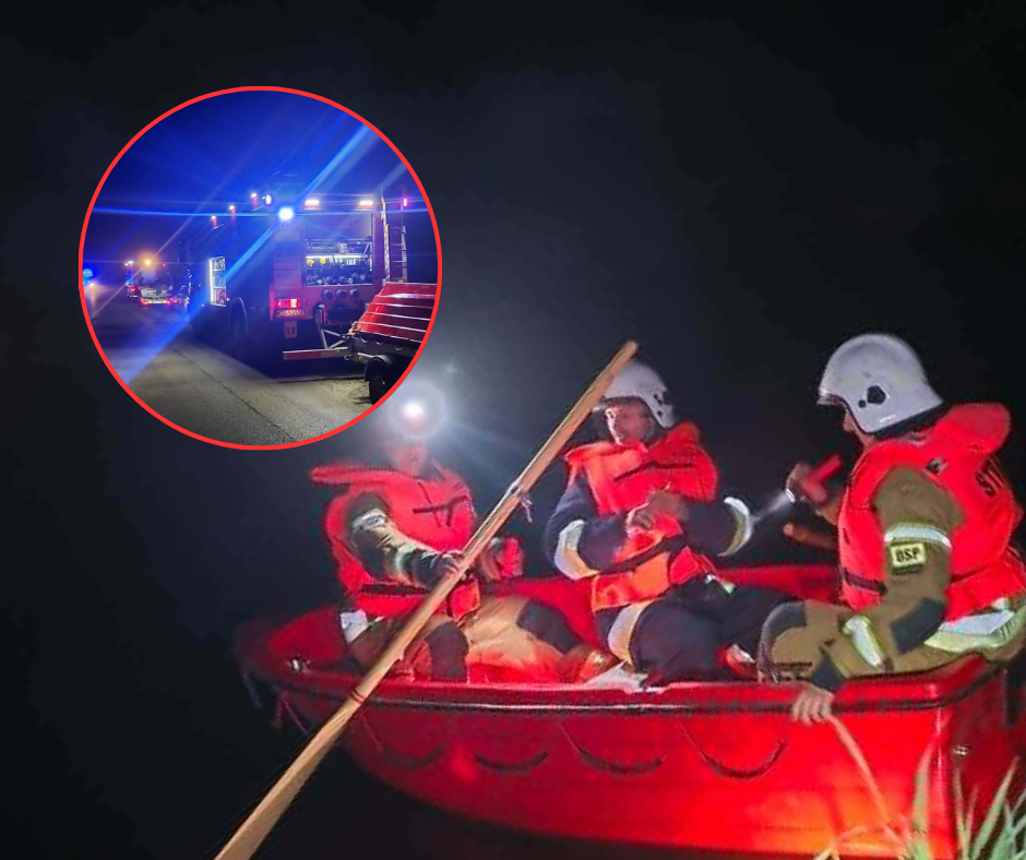 Tragedia pod osłoną nocy w gminie Olszewo-Borki. Jest ofiara śmiertelna