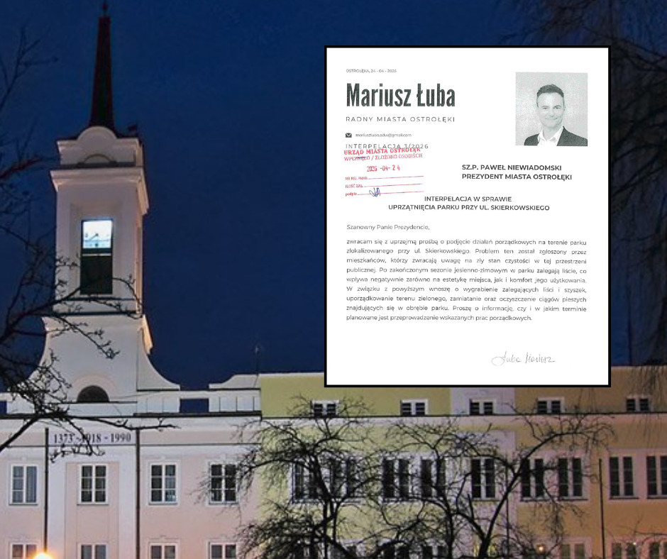 Czas uprzątnąć to miejsce w Ostrołęce? Pismo już na biurku prezydenta