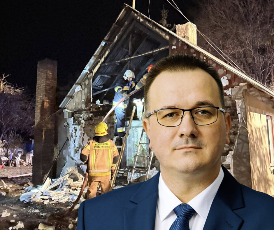 Tragedia w Kuciejach. Wójt Gminy Baranowo apeluje o pomoc dla pogorzelców
