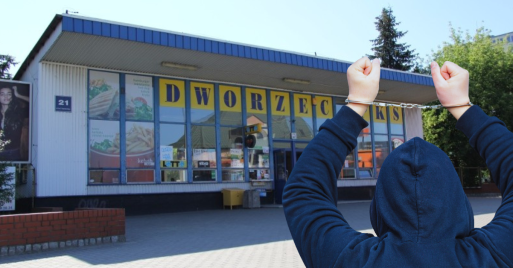 Wielka obława na dworcu w Ostrołęce. 53-latek był poszukiwany przez kilkanaście lat!