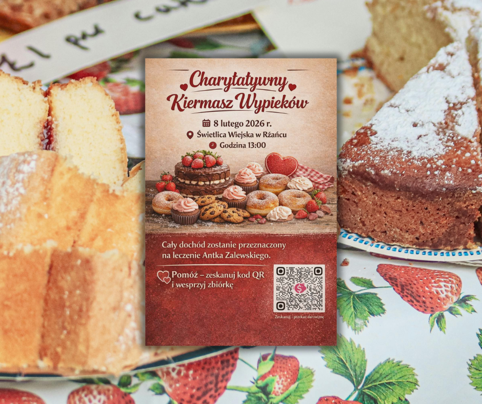 Najsłodszy kiermasz w regionie! Zakupisz pyszności i zrobisz dobry uczynek!