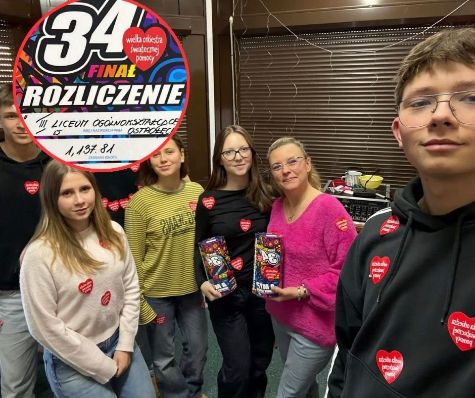 Wielkie serca w III LO! Ponad 1000 złotych dla WOŚP [ZDJĘCIA]