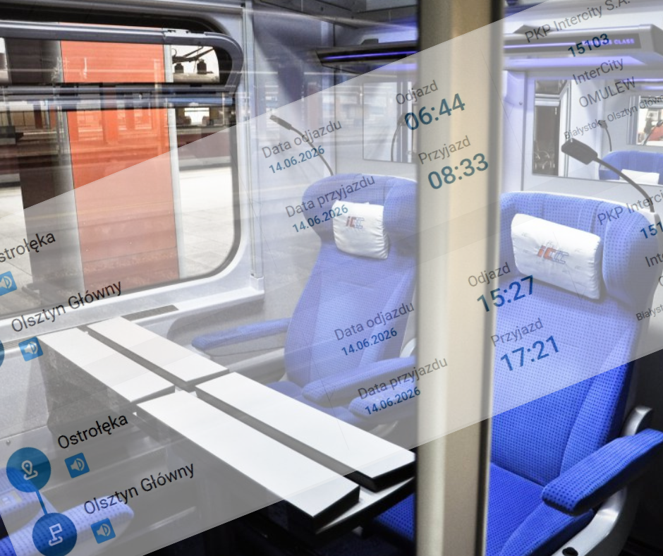 Pociągi Intercity w Ostrołęce już wkrótce. Tak będą się nazywać [ROZKŁAD JAZDY]