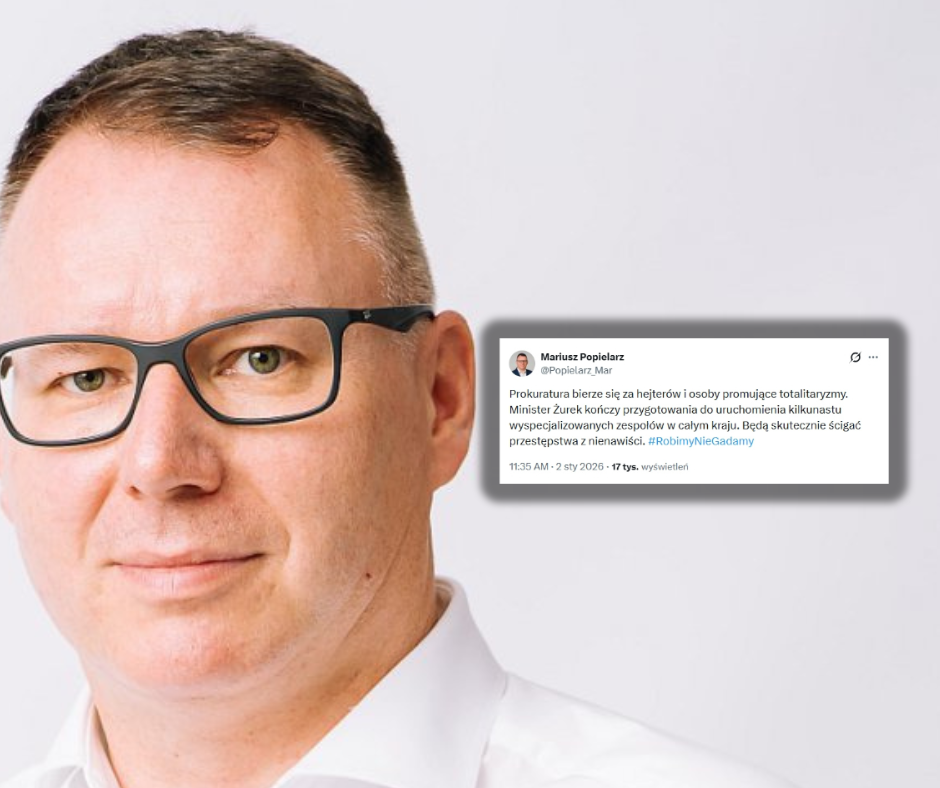 Popielarz: Prokuratura bierze się za hejterów