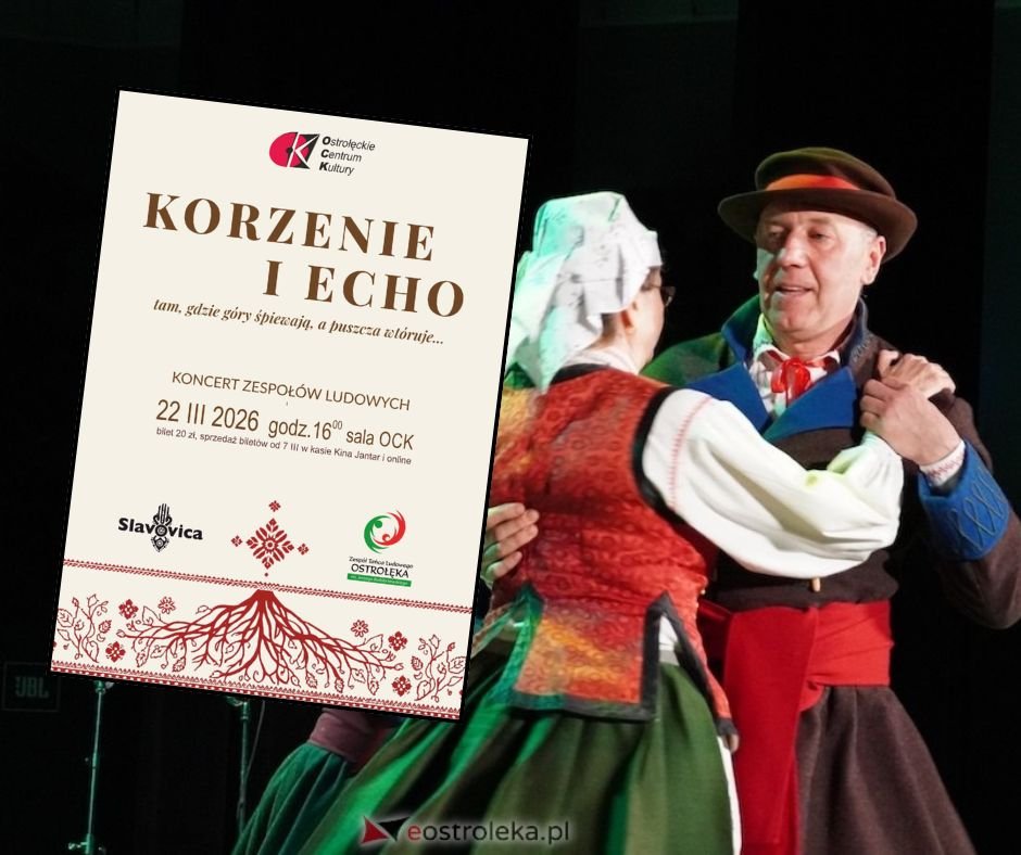 ZTL „Ostrołęka” i "Slavovica" wystąpią na scenie Ostrołęckiego Centrum Kultury. Szczegóły wydarzenia