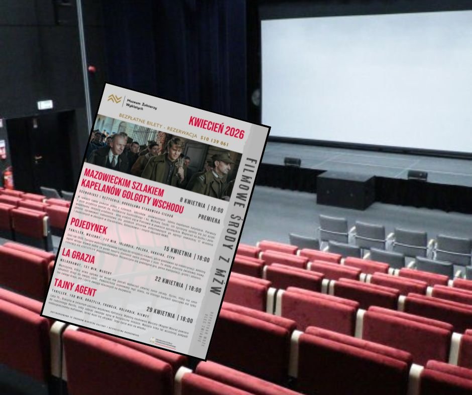 Filmowy kwiecień w Muzeum Żołnierzy Wyklętych. Sprawdź repertuar