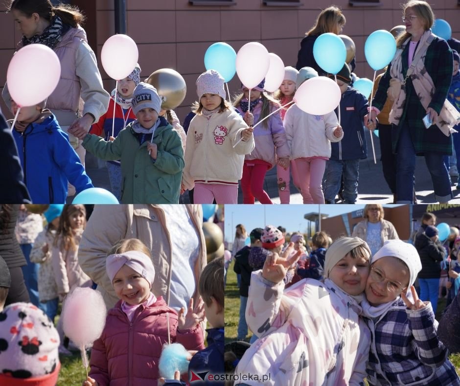 Galeria Bursztynowa zorganizowała Dzień Świadomości Autyzmu. Co oznaczały kolory balonów? [ZDJĘCIA, WIDEO]