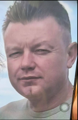 zaginiony 48-latek, Rafał Roicki, fot. KMP w Ostrołęce