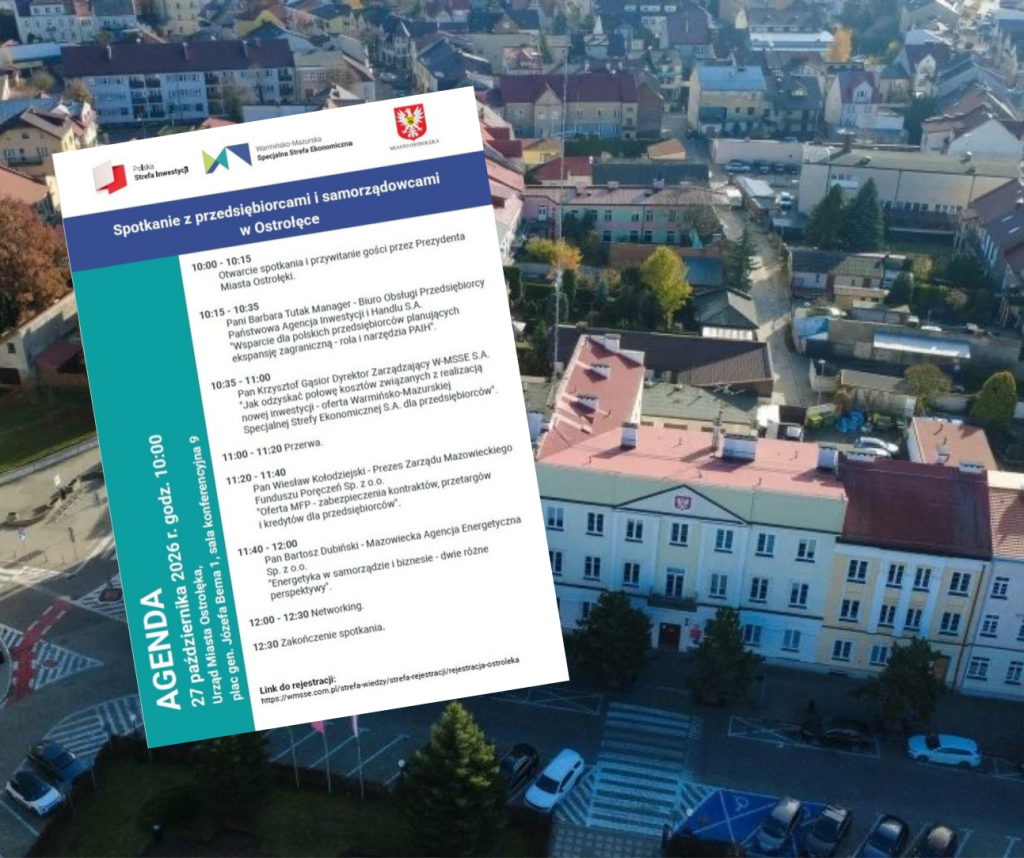 Jak odzyskać połowę kosztów inwestycji? Ważne spotkanie w Ostrołęce