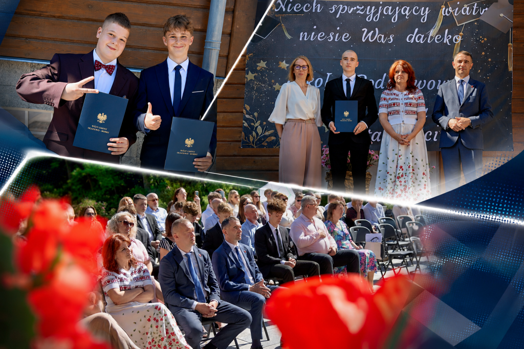 Najzdolniejsi ósmoklasiści z gminy Olszewo-Borki nagrodzeni! [ZDJĘCIA]