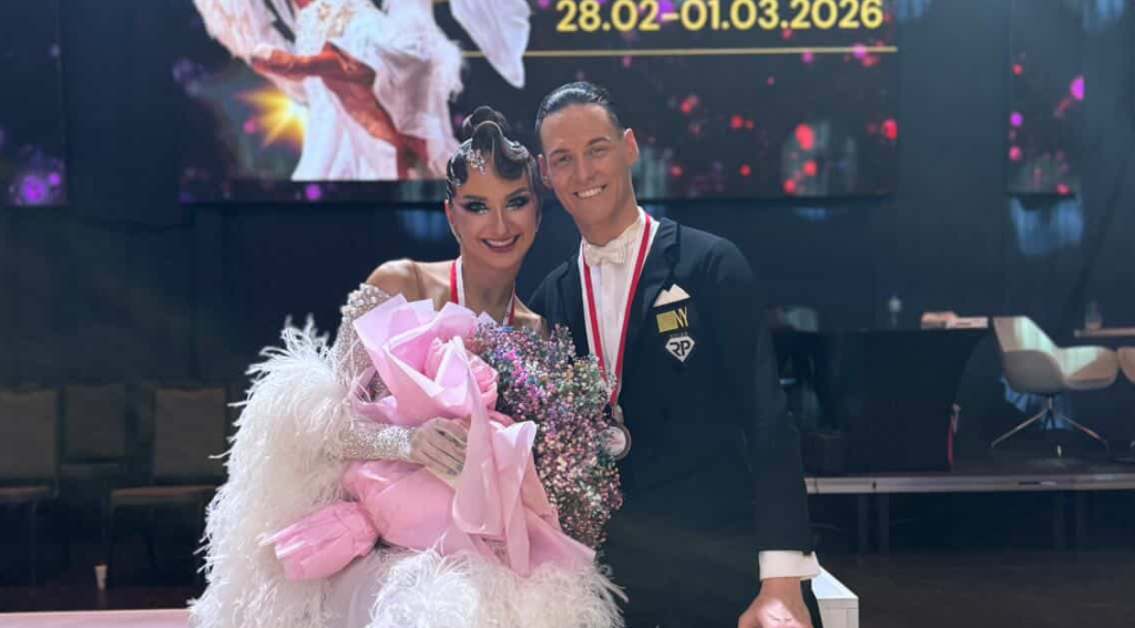 Historyczny sukces ostrołęckiego tańca! Aleksandra Kucharska i Paweł Subczyński z medalem Mistrzostw Polski