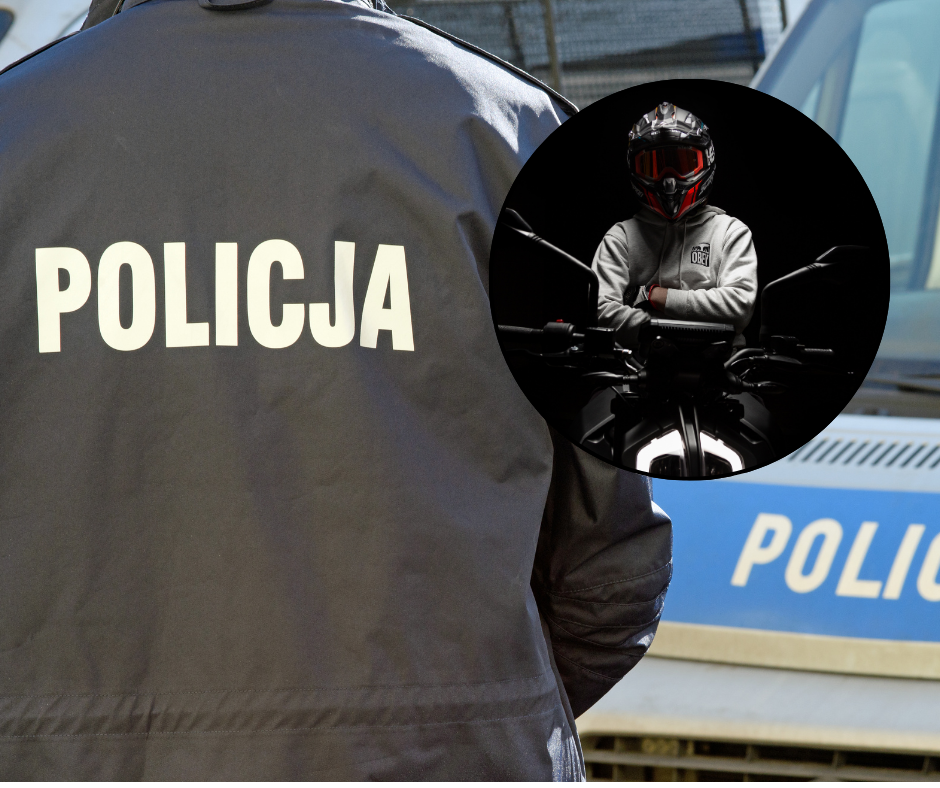 Dwóch 17-latków na motocyklu. Ta przejażdżka nie skończyła się dobrze. Policja ostrzega