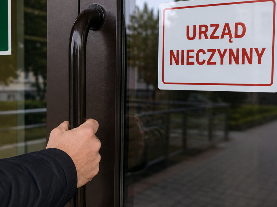 W piątek nic tu nie załatwicie. Urząd będzie zamknięty!