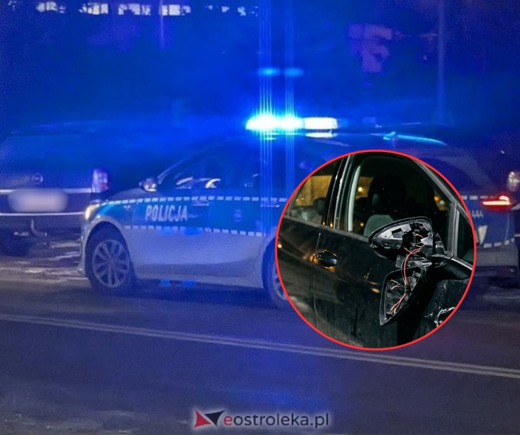 Nocna furia w Ostrołęce! Wyładował agresję na autach sąsiadów