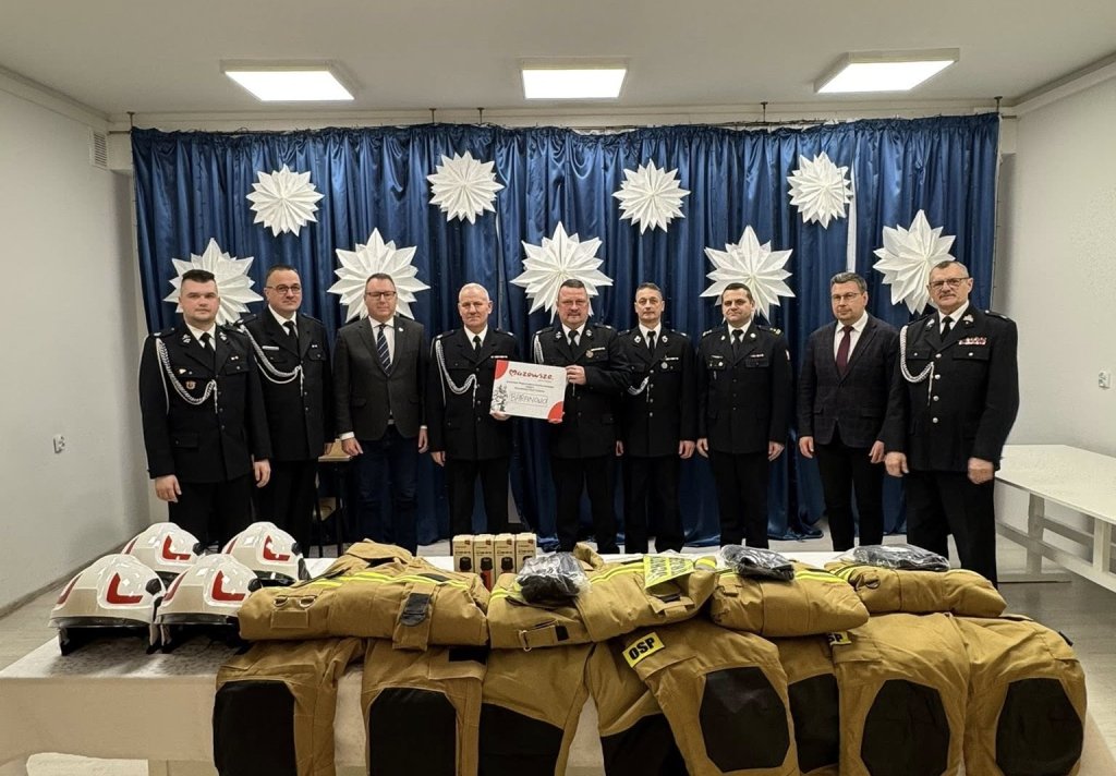 Nowe władze OSP Baranowo. Strażacy podsumowali rok i wybrali zarząd