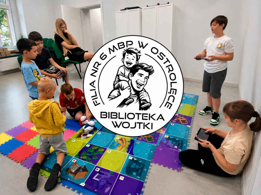 Roboczwartek w Bibliotece Wojtki. Mali programiści przejęli stery! [ZDJĘCIA]