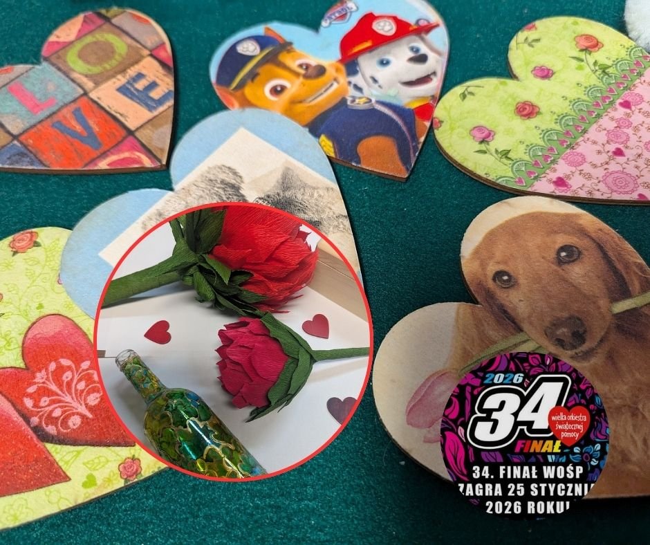 WOŚP w Galerii Bursztynowej: Rękodzieło z Ośrodka w Laskowcu trafi na licytacje [ZDJĘCIA]