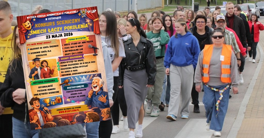 Ostrołęka pęknie ze śmiechu! Nadchodzą WSAP-onalia 2026 z niezwykłym konkursem