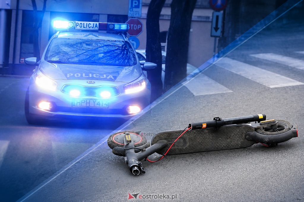 Tragiczny finał przejażdżki hulajnogą. Nieprzytomna 14-latka znaleziona na środku jezdni!