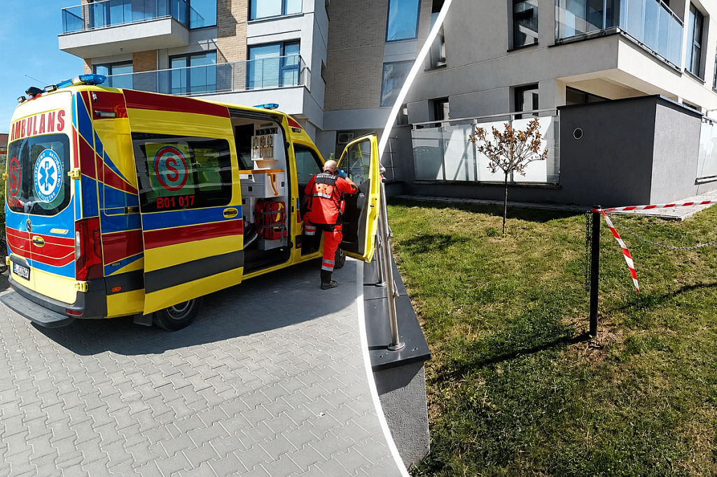 O krok od tragedii. Dziewczynka wypadła z balkonu, ludzie ruszyli na ratunek [ZDJĘCIA]