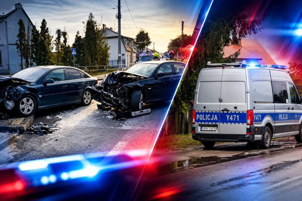 Dwie kraksy na Stacha Konwy. Jedna w Myszyńcu, druga w Ostrołęce