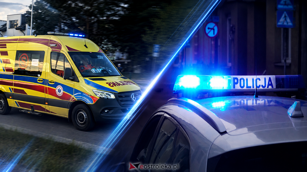 Co wydarzyło się w myszynieckim zakładzie? 60-latek trafił do szpitala