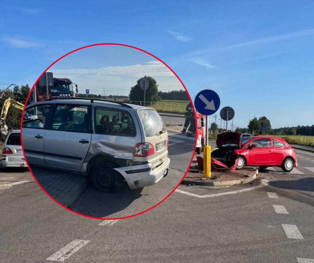 Skrajna nieodpowiedzialność w Pasiekach. Pijany 30-latek porzucił rozbite auto [WIDEO, ZDJĘCIA]