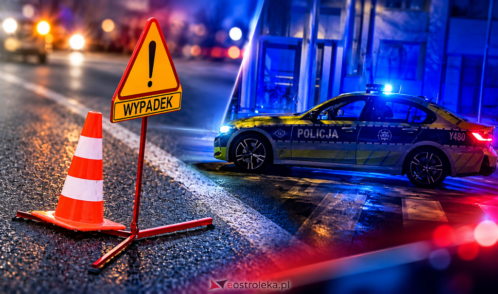 Miał tylko gaśnicę i wielką odwagę! Tak zareagował świadek groźnego wypadku