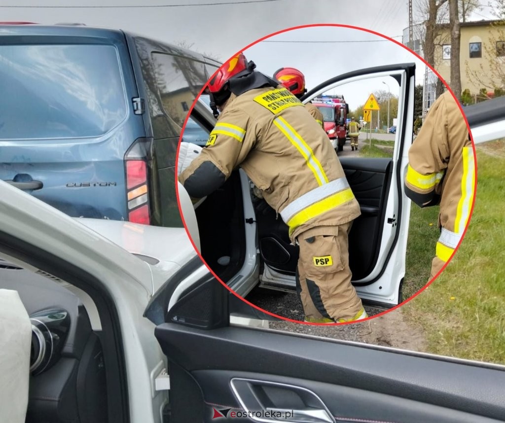 Wypadek na Warszawskiej: 40-latka uderzyła w tył busa [ZDJĘCIA]