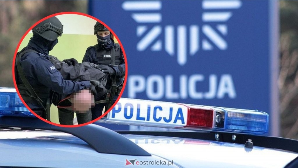 Dynamiczna akcja policji w ostrołęckiej siłowni: Broń, kajdanki i… karnet na fałszywe nazwisko