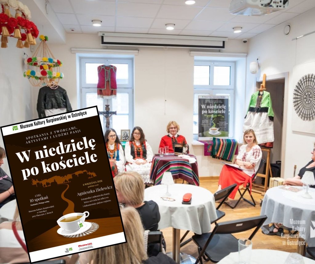 Pokochała Kurpie i tu została. Agnieszka Zielewicz gościem cyklu „W niedzielę po kościele”