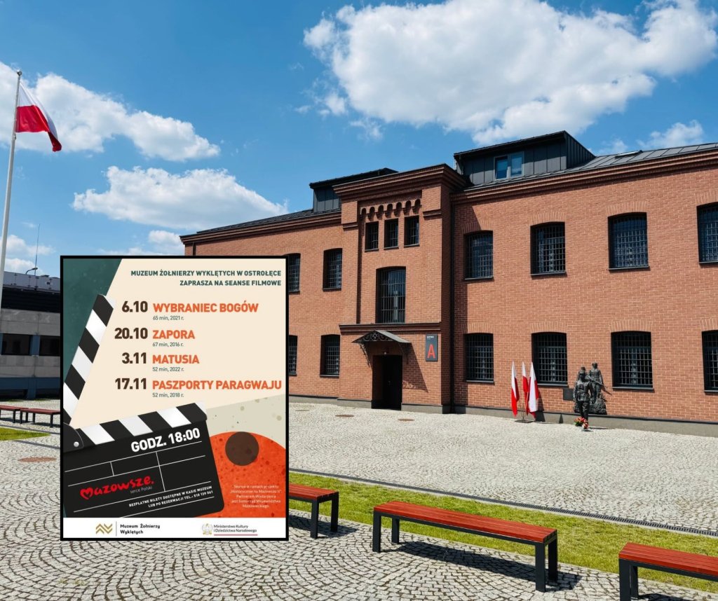Historyczne wtorki w Ostrołęce. Muzeum Żołnierzy Wyklętych zaprasza na bezpłatne filmy