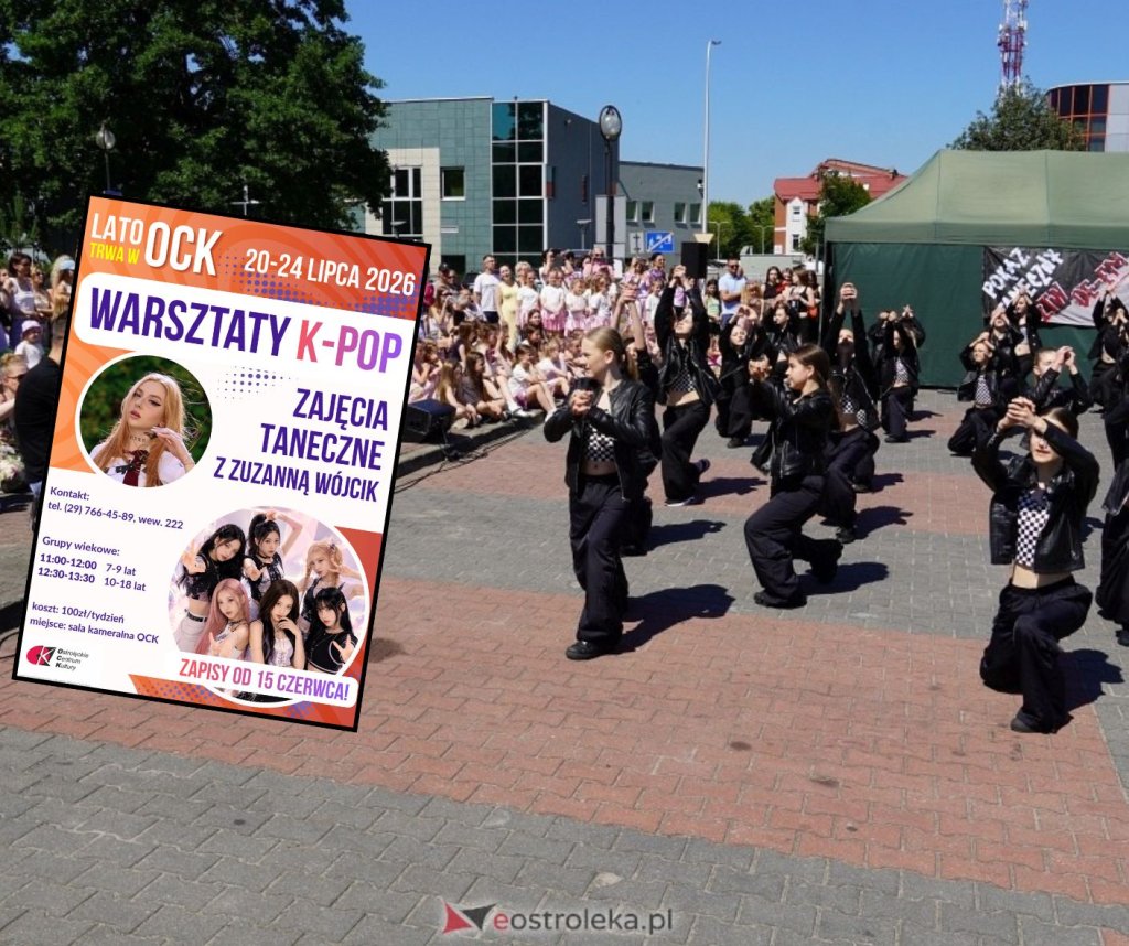 Wakacje z K-popem w Ostrołęckim Centrum Kultury. Zapisy na warsztaty taneczne jeszcze trwają