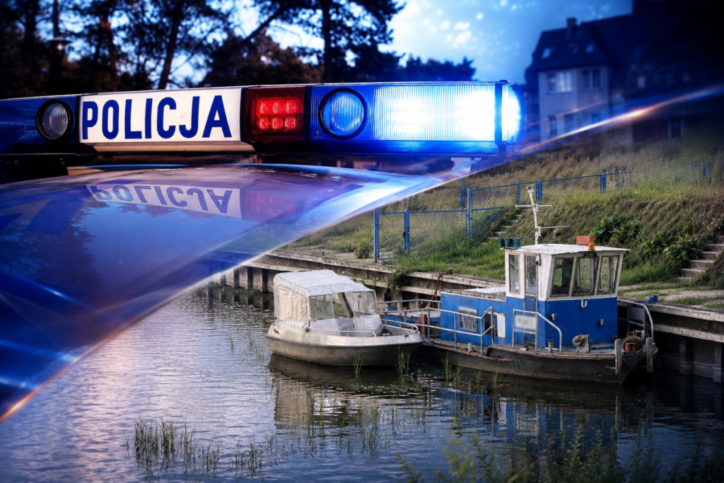 Nietypowe włamanie w porcie nad Narwią. “Turysta” wyjadł jedzenie, wypił alkohol i zniszczył motorówki!