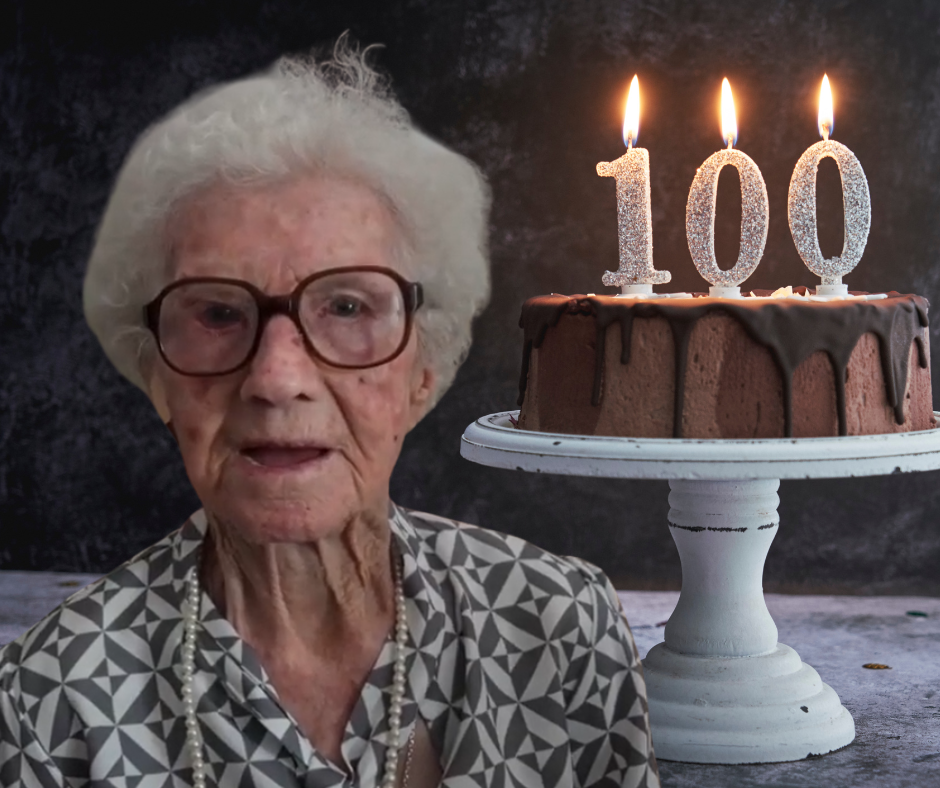 Pani Zofia z Dzbenina skończyła 100 lat. "To doniosły moment". ZOBACZ WIDEO