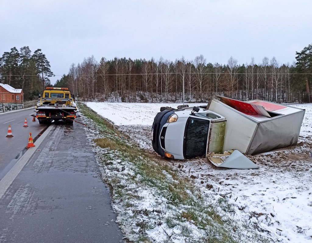 fot. facebook.pl/Kurpiewski Pomoc drogowa 24h Ostrołęka