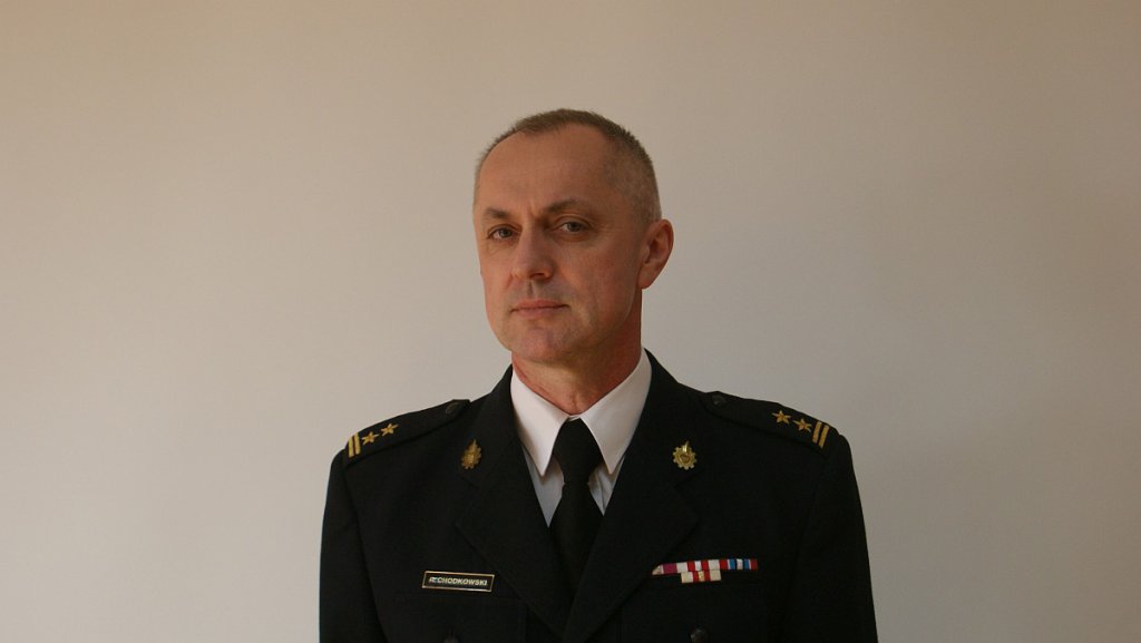 bryg. Robert Chodkowski, zastępca komendanta PSP Ostrołęka
