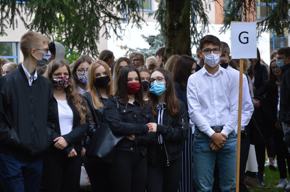 Rozpoczęcie roku szkolnego w I LO, fot. eOstroleka.pl