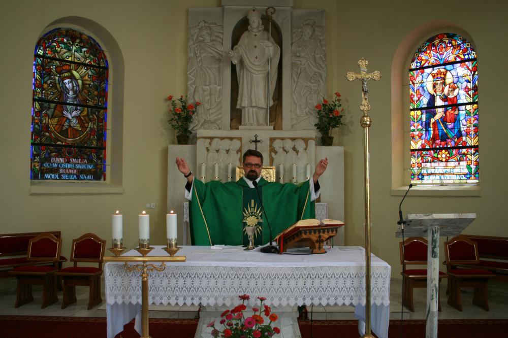 Ks. Robert Kaim / fot. parafia św. Wojciecha w Ostrołęce