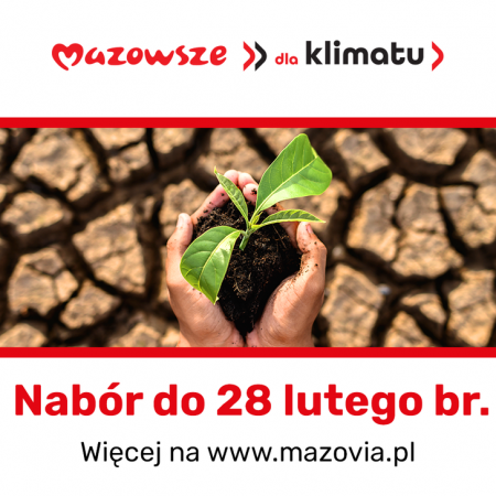 Nowy program samorządu Mazowsza dla klimatu