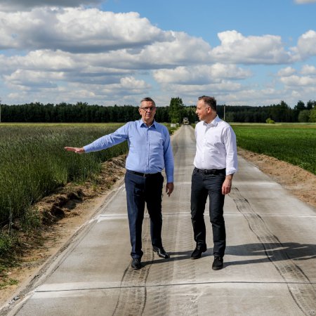 Wójt gminy Troszyn spotkał się z prezydentem RP