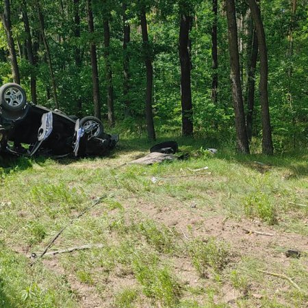 Wypadek na DK-61 między Ostrołęką a Pułtuskiem. Poszkodowana jedna osoba [ZDJĘCIA]